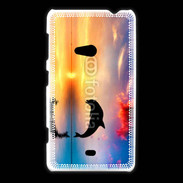 Coque Nokia Lumia 625 Dauphin dans l'océan 5