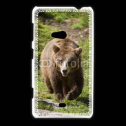 Coque Nokia Lumia 625 Ours brun en ballade