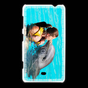 Coque Nokia Lumia 625 Bisou de dauphin
