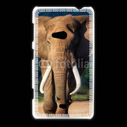 Coque Nokia Lumia 625 Éléphant de face