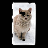 Coque Nokia Lumia 625 Chat dans la neige