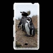 Coque Nokia Lumia 625 2 pingouins