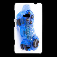 Coque Nokia Lumia 625 Manette de jeux bleue