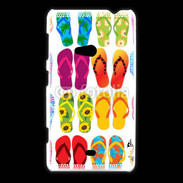 Coque Nokia Lumia 625 Flip flop de tongues