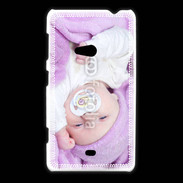 Coque Nokia Lumia 625 Amour de bébé en violet