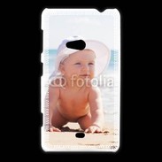 Coque Nokia Lumia 625 Bébé à la plage