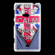 Coque Nokia Lumia 625 Keep Calm Businessman