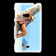 Coque Nokia Lumia 625 Sieste contre un palmier sur la plage