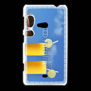 Coque Nokia Lumia 625 Jus d'orange sur la plage