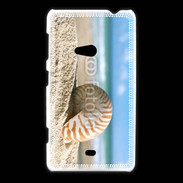 Coque Nokia Lumia 625 Coquillage sur la plage 5