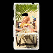 Coque Nokia Lumia 625 Femme sexy à la plage 25