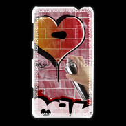Coque Nokia Lumia 625 Love graffiti
