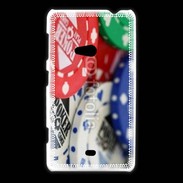 Coque Nokia Lumia 625 Jetons de poker en vrac 1