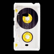 Coque Nokia Lumia 625 Cassette audio transparente 1