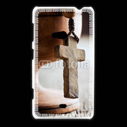 Coque Nokia Lumia 625 Croix en bois 5