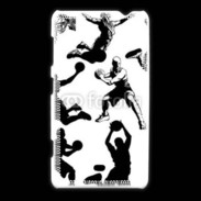 Coque Nokia Lumia 625 Silhouette de basketeur