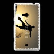 Coque Nokia Lumia 625 beach soccer couché du soleil