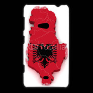 Coque Nokia Lumia 625 drapeau Albanie