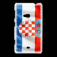 Coque Nokia Lumia 625 Drapeau Croatie