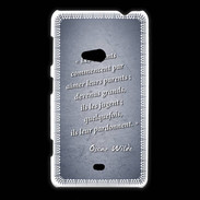 Coque Nokia Lumia 625 Enfants parents Bleu Citation Oscar Wilde