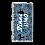 Coque Nokia Lumia 625 Since crane bleu 1949