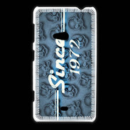 Coque Nokia Lumia 625 Since crane bleu 1972
