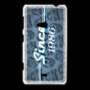 Coque Nokia Lumia 625 Since crane bleu 1986