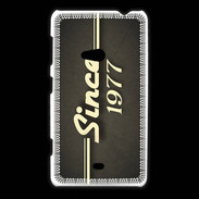 Coque Nokia Lumia 625 Since 1977 gris