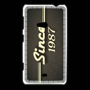 Coque Nokia Lumia 625 Since 1987 gris