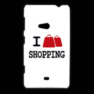 Coque Nokia Lumia 625 I love Shopping