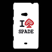 Coque Nokia Lumia 625 I love Spade