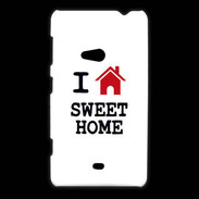 Coque Nokia Lumia 625 I love Sweet Home