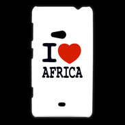 Coque Nokia Lumia 625 I love Africa