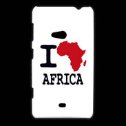 Coque Nokia Lumia 625 I love Africa 2