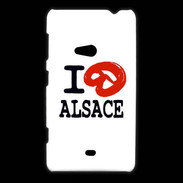 Coque Nokia Lumia 625 I love Alsace 2