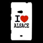 Coque Nokia Lumia 625 I love Alsace