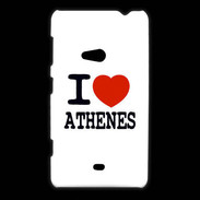 Coque Nokia Lumia 625 I love Athenes