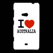 Coque Nokia Lumia 625 I love Australia