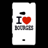 Coque Nokia Lumia 625 I love Bourges