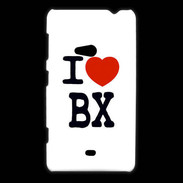 Coque Nokia Lumia 625 I love BX
