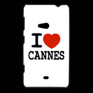 Coque Nokia Lumia 625 I love Cannes