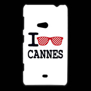Coque Nokia Lumia 625 I love Cannes 2