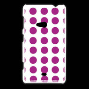 Coque Nokia Lumia 625 pois framboise