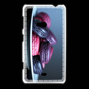 Coque Nokia Lumia 625 Macaron mauve PR 10