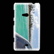 Coque Nokia Lumia 625 Bord de plage en bateau