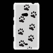 Coque Nokia Lumia 625 pattes de chats/chiens 2