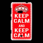 Coque Nokia Lumia 625 Keep Calm Rouge