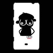 Coque Nokia Lumia 625 Adishatz Humour Loche