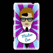 Coque Nokia Lumia 625 Mister Car Roux