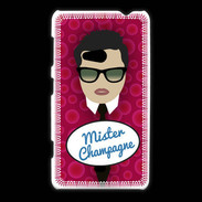 Coque Nokia Lumia 625 Mister Champagne Brun